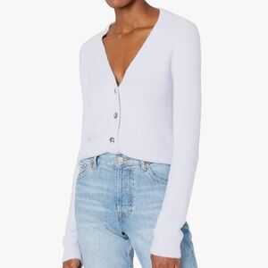 The drop purple cardigan